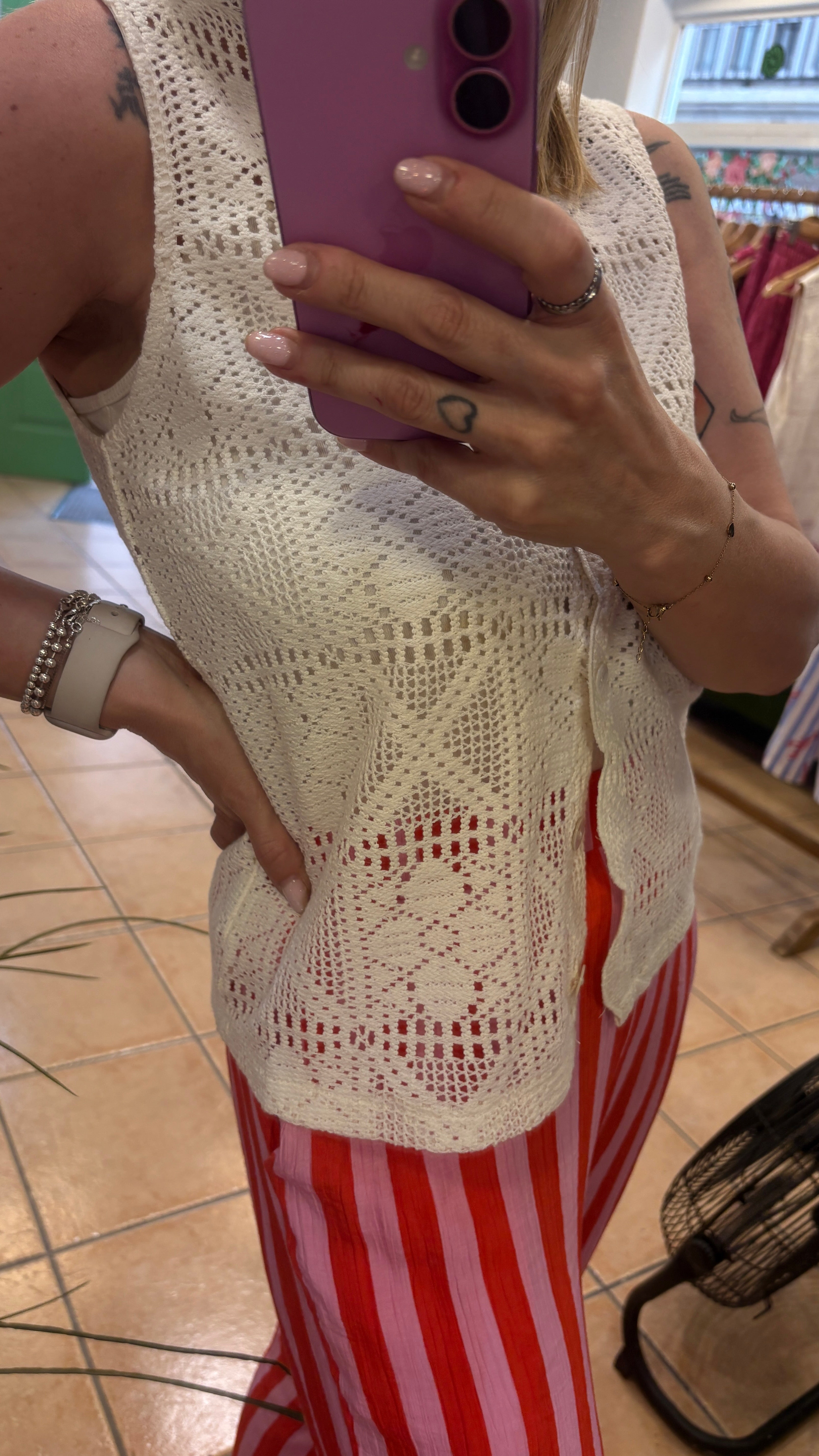 Chaleco crochet