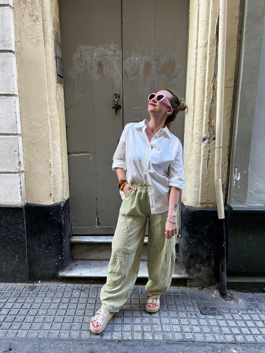 Pantalón de vichy