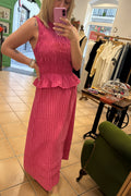 Conjunto Mónica — Top y Falda Midi