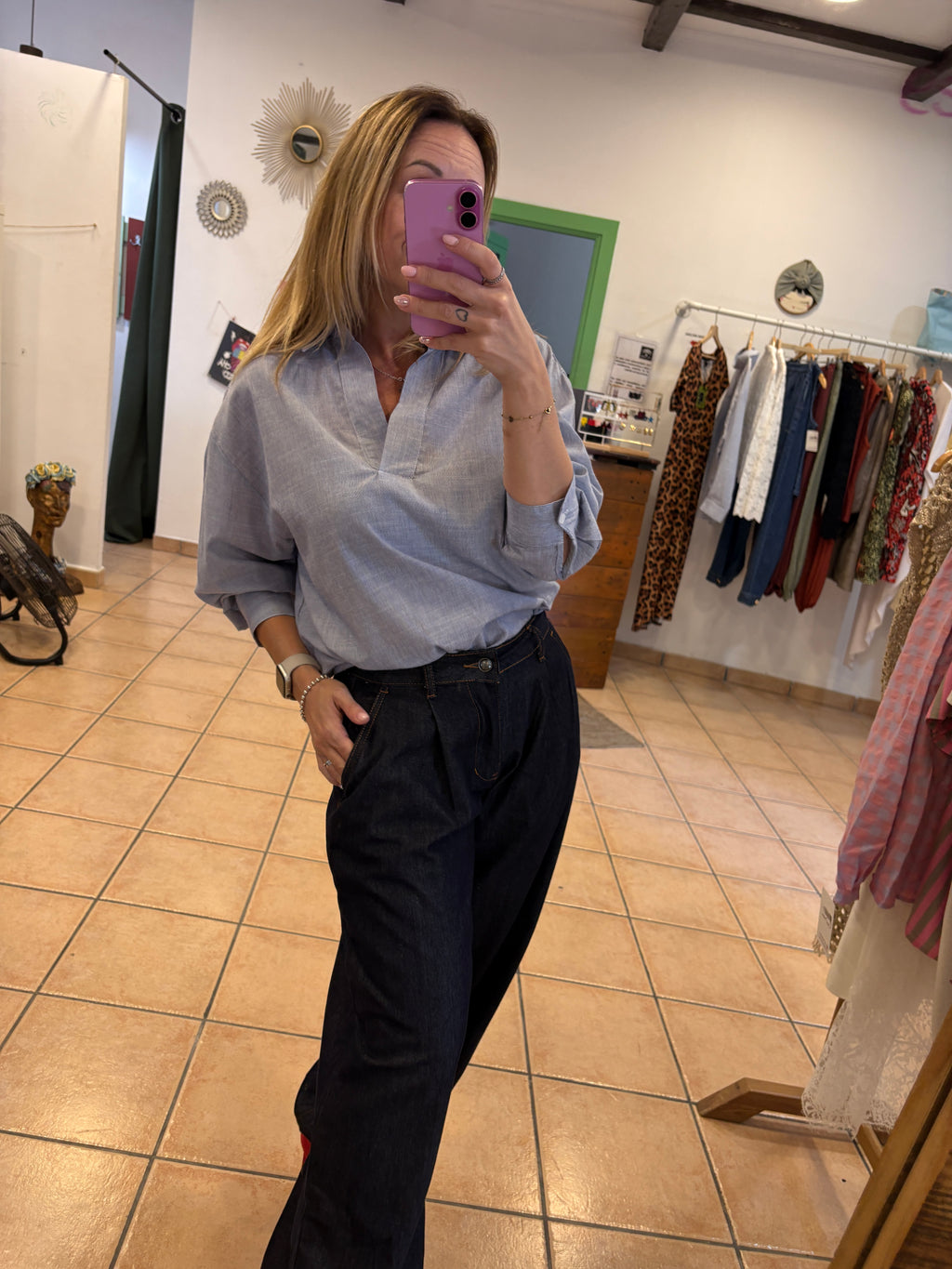 Camisa rayitas
