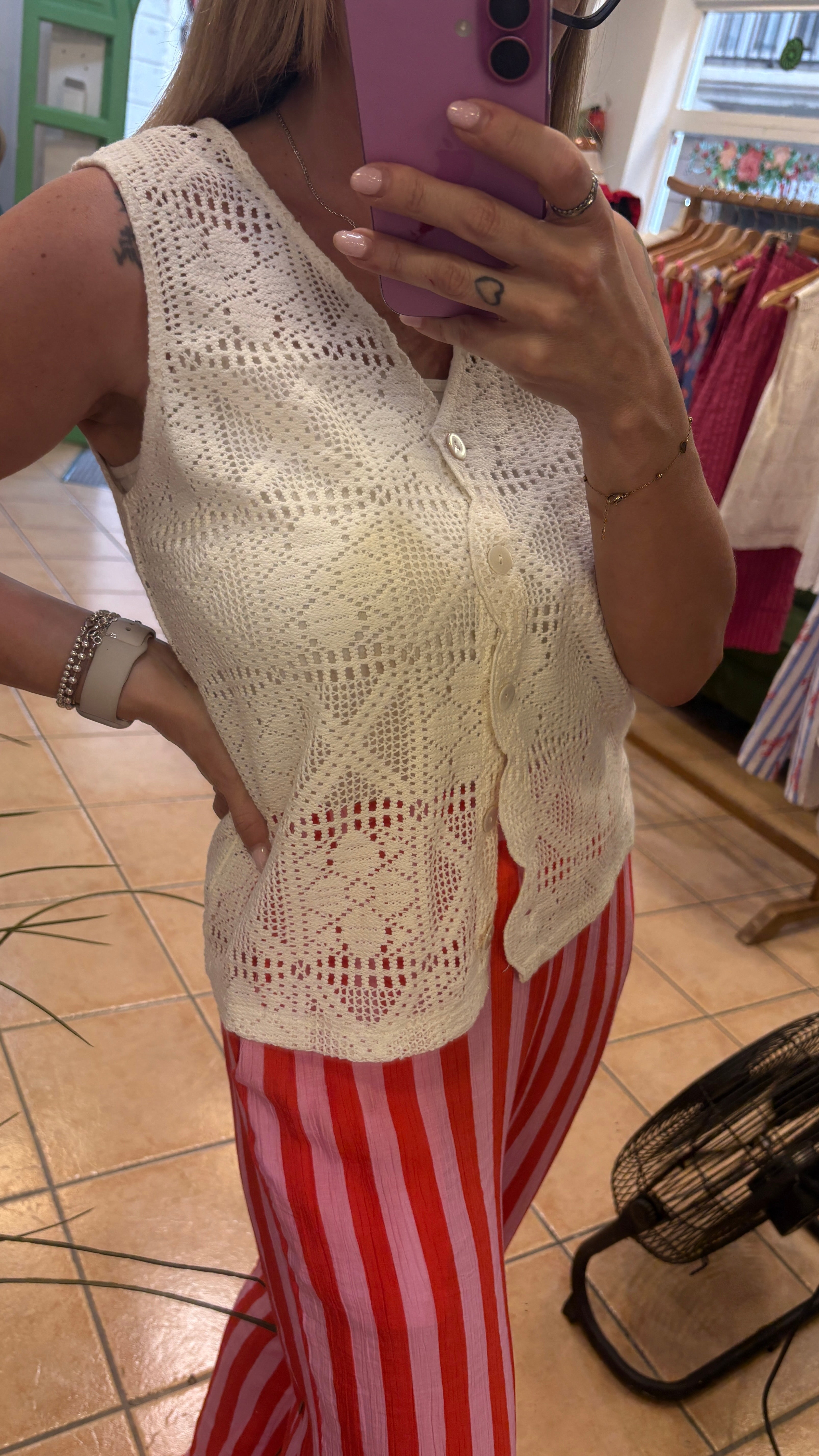 Chaleco crochet