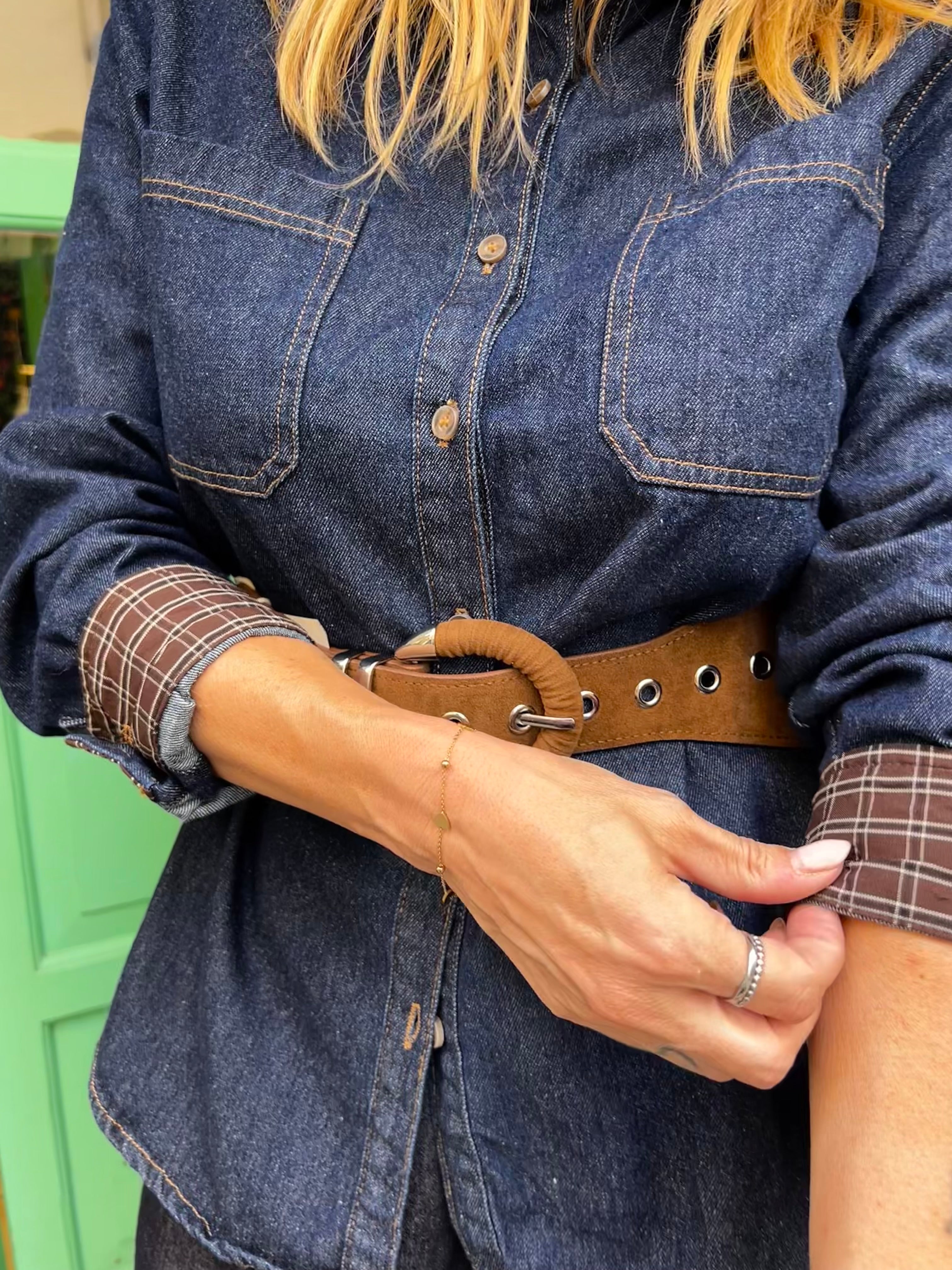 Camisa denim