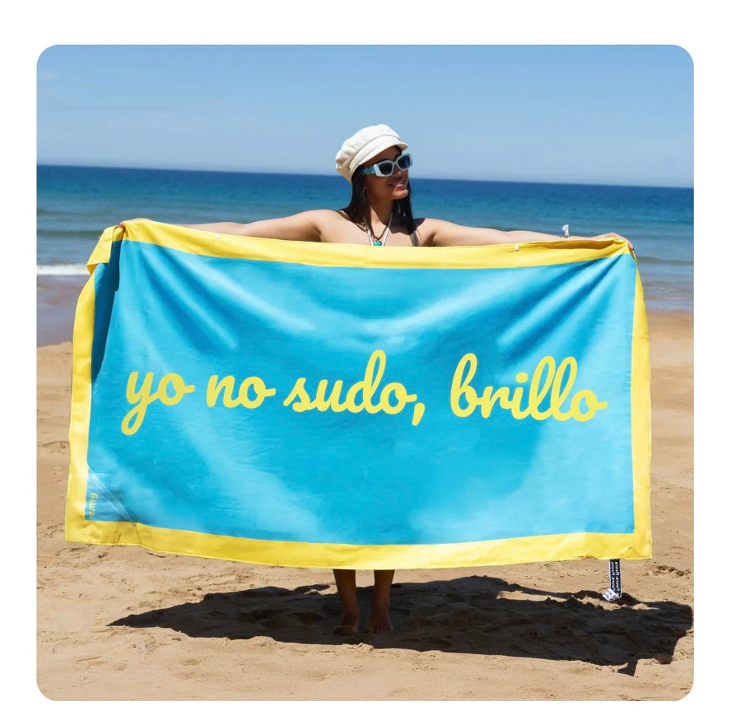 Toalla playa YO NO SUDO