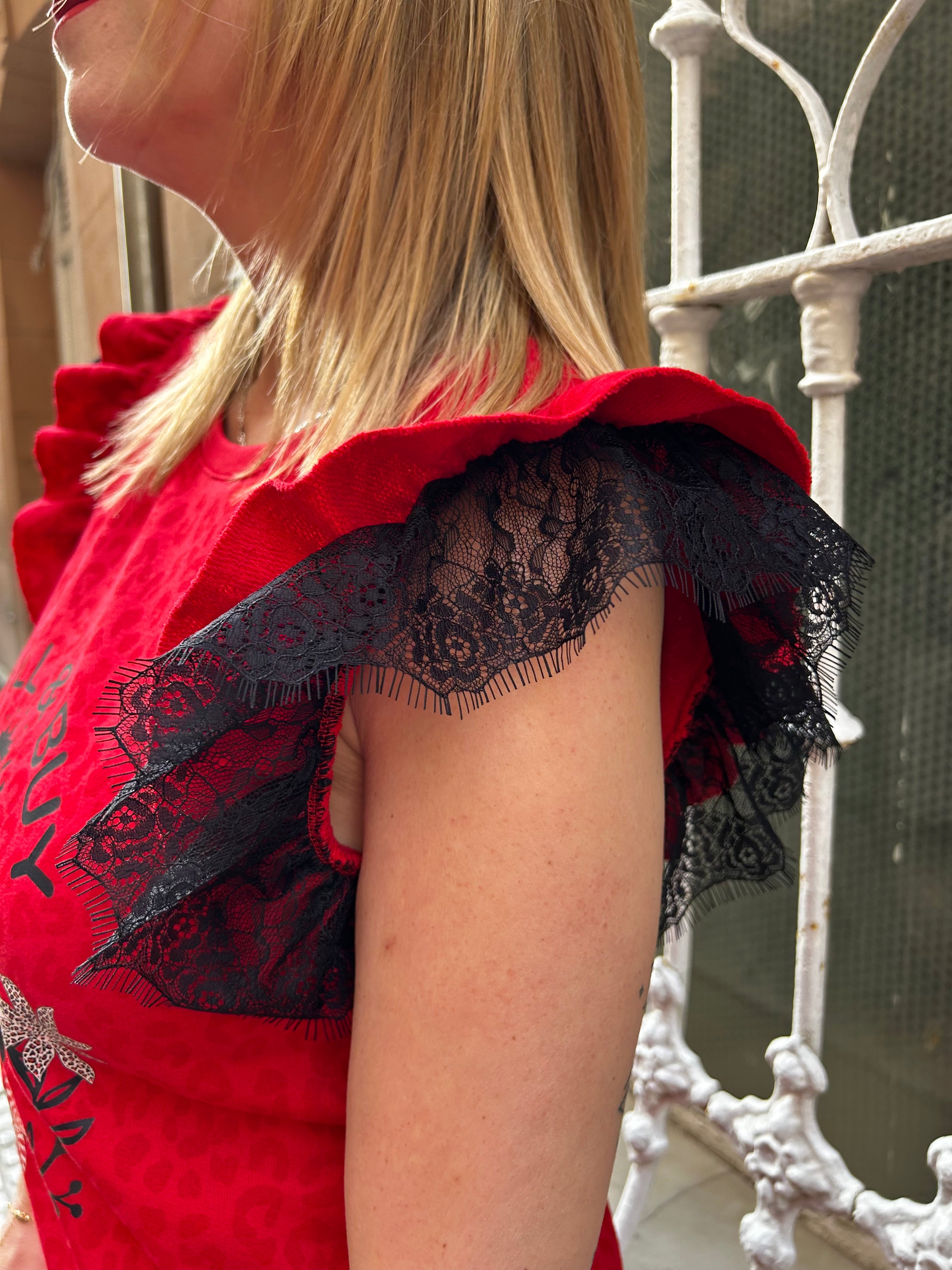 VESTIDO ROJO