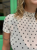 Camiseta tul lunares