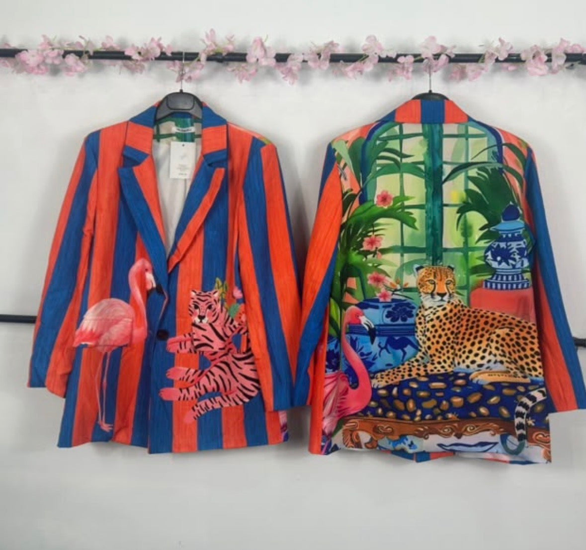 Blazer estampada