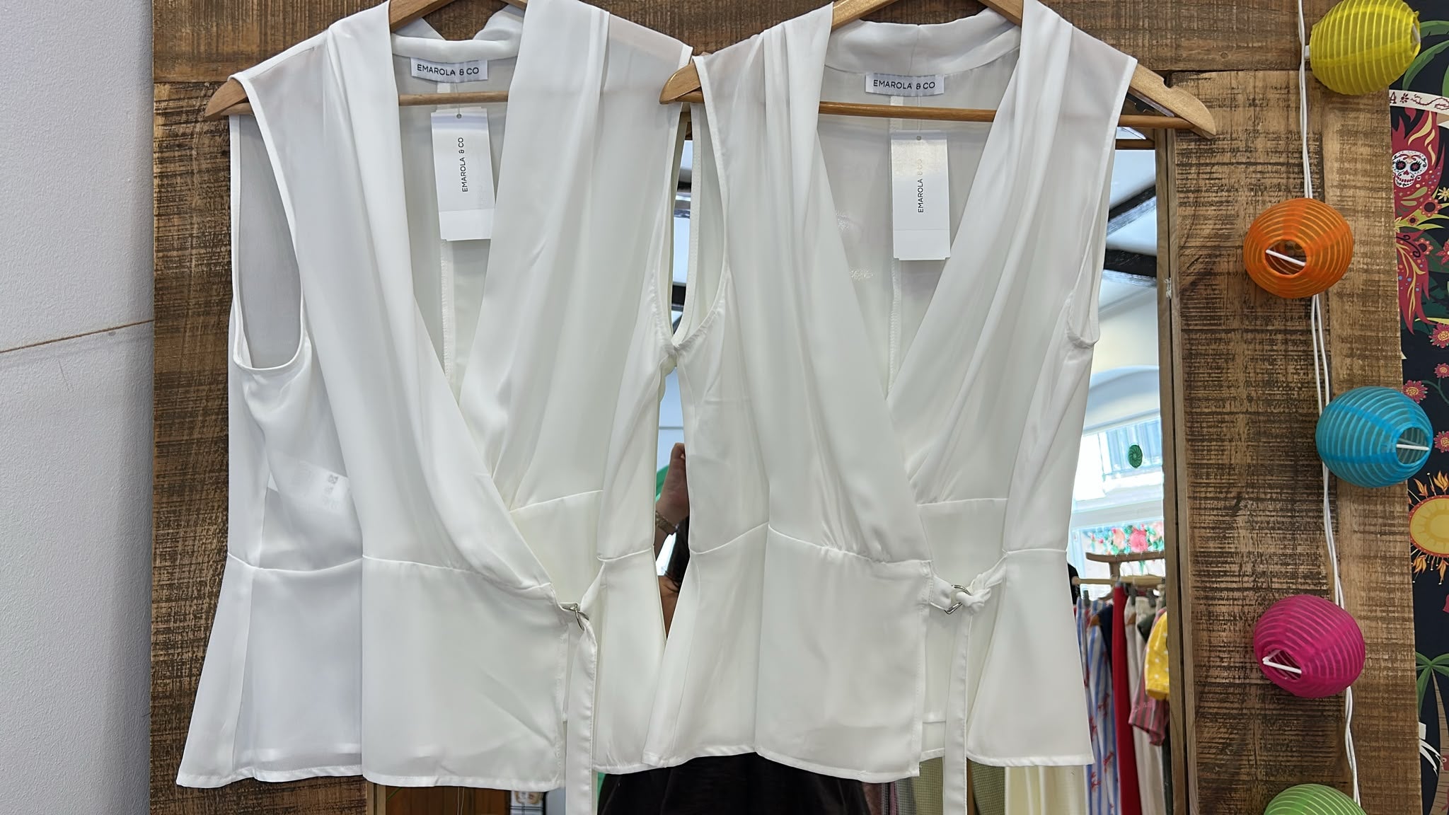 Camisa cruzada