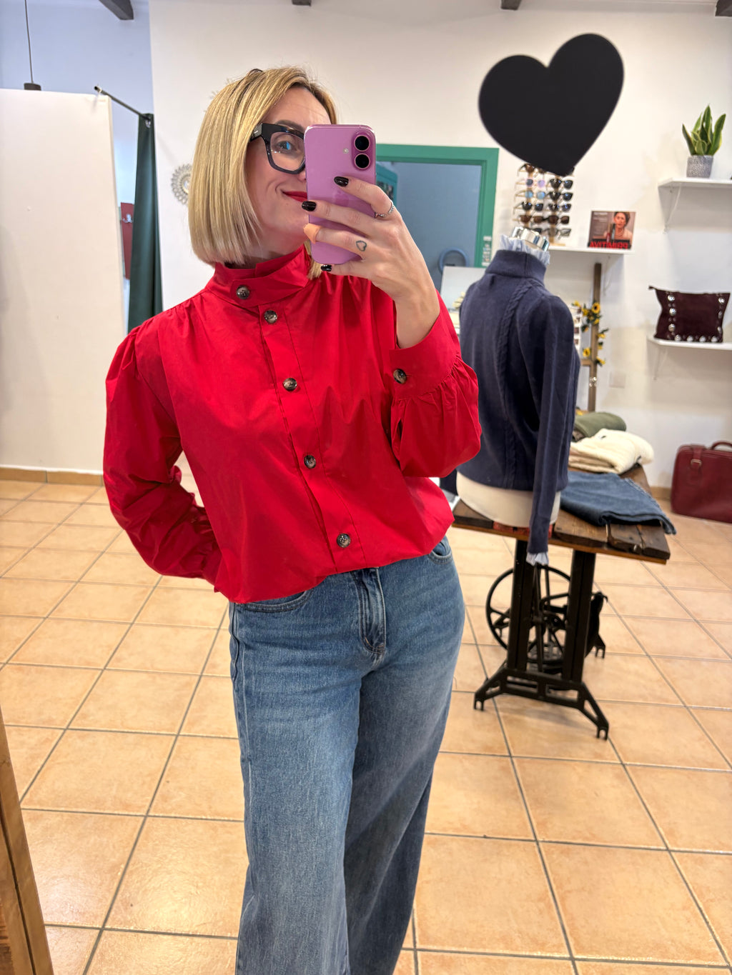 Camisa boton