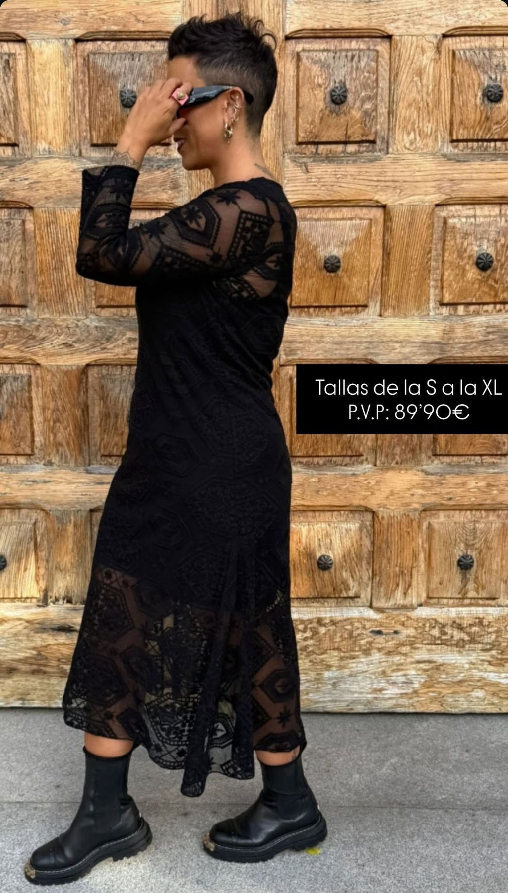 Vestido de encaje