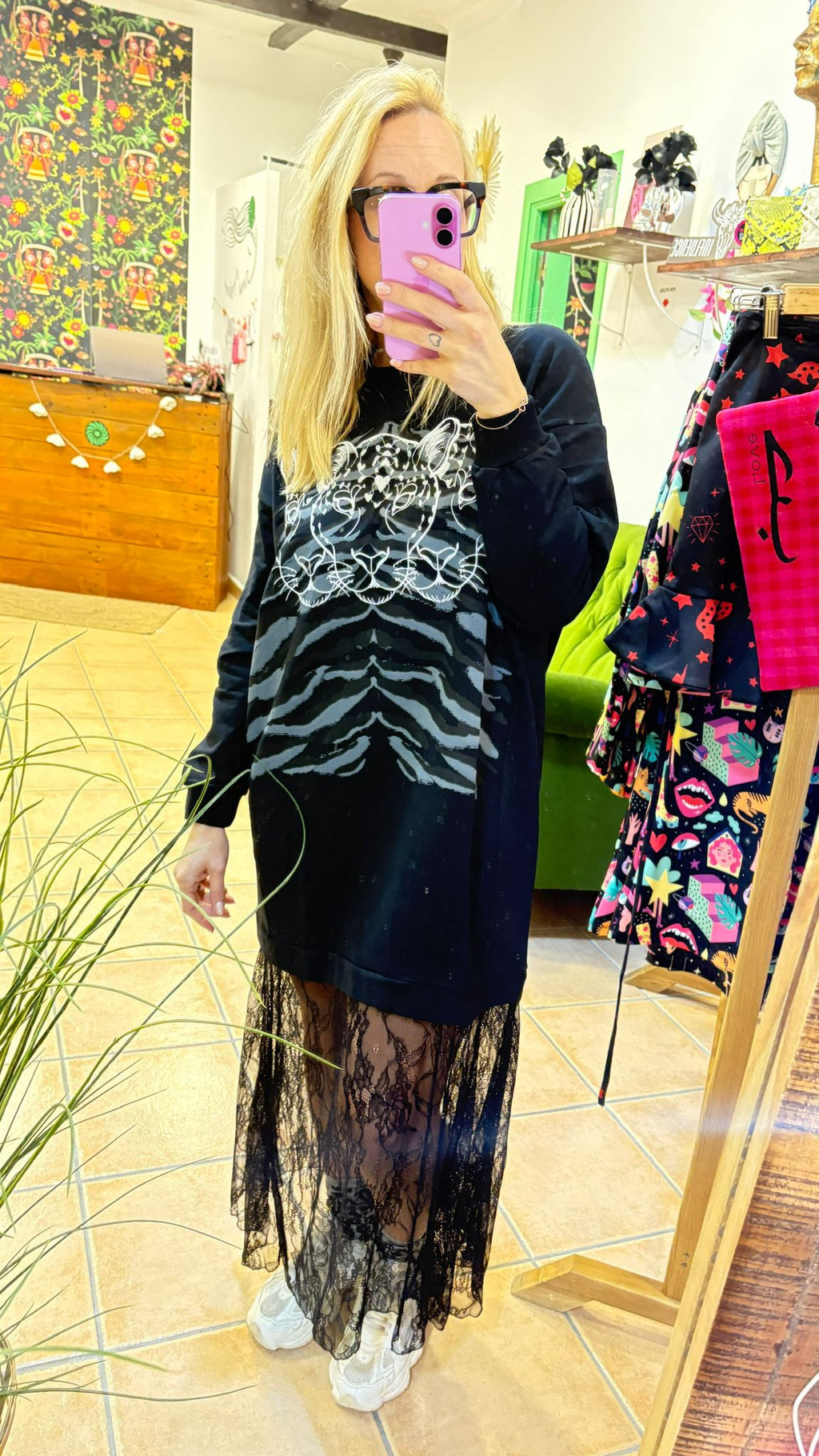 Vestido sudadera jaguar