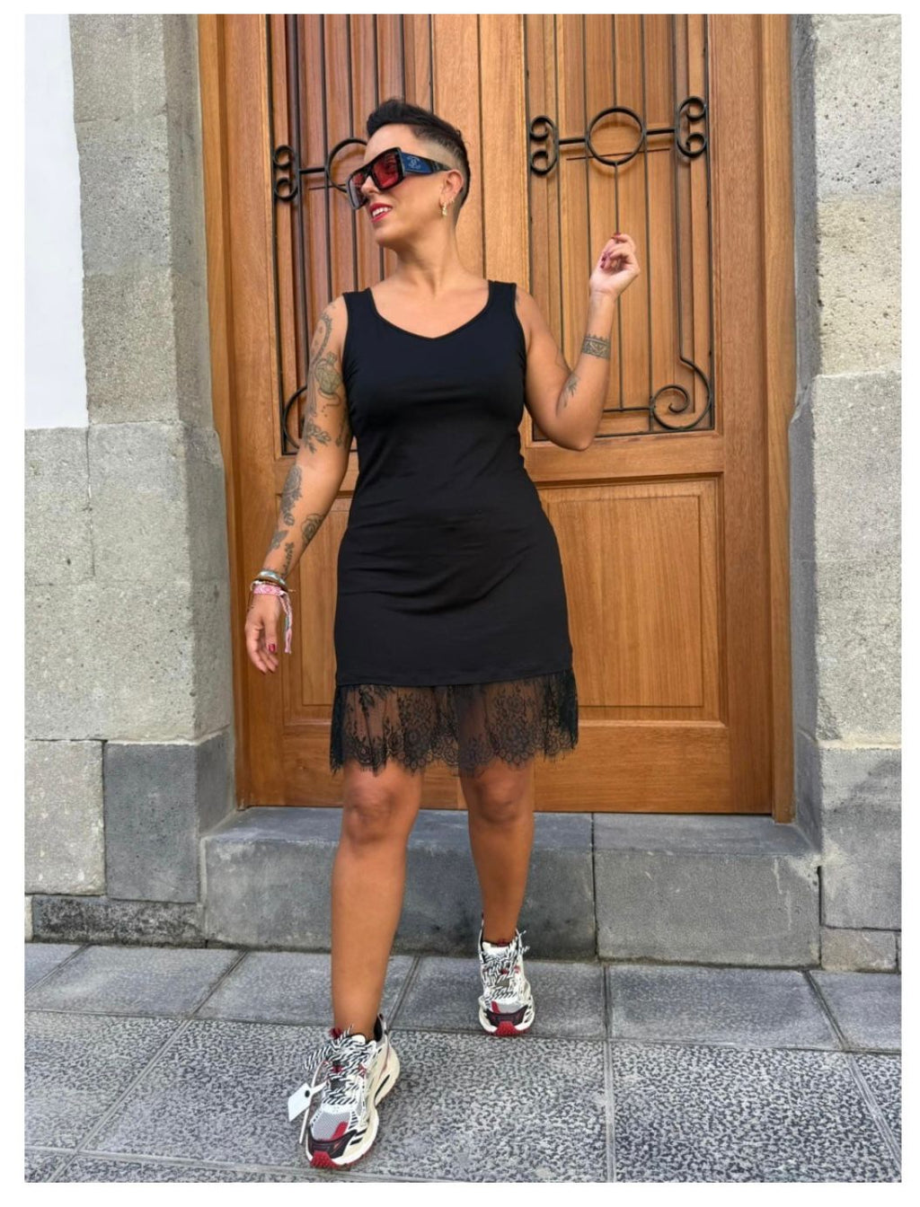 vestido lencero viscosa