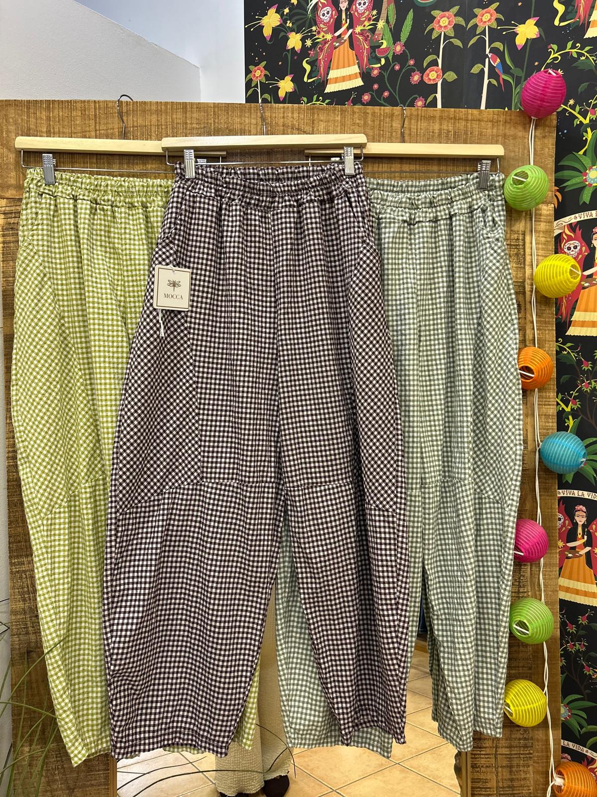 Pantalón de vichy
