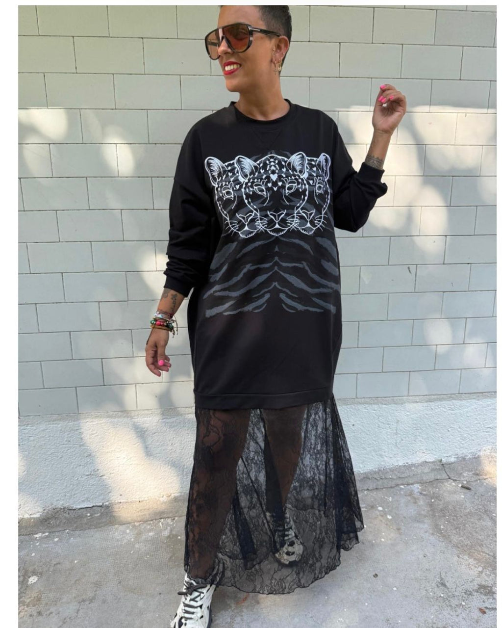 Vestido sudadera jaguar