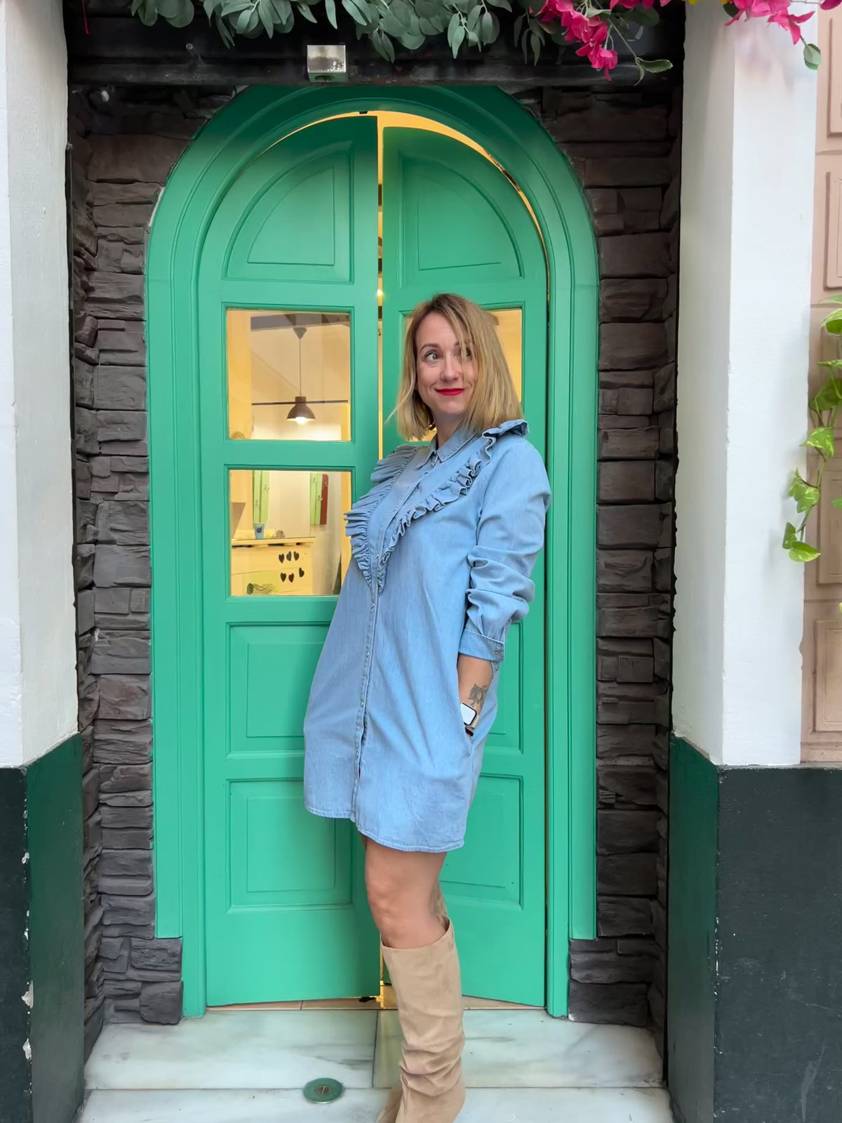 Vestido denim