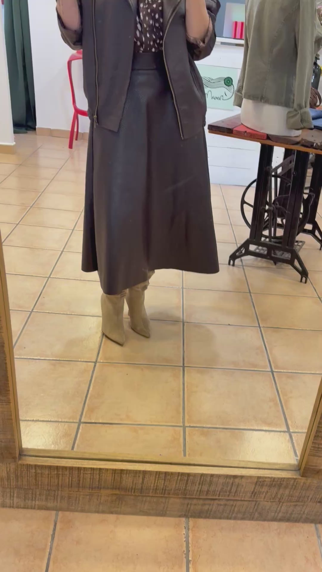 Bomber polipiel oversize